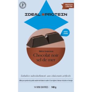 dark chocolate sea salt mini bar