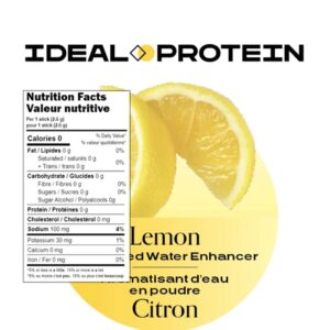 lemon powdered water enhancer