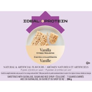 vanilla crispy square